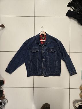 Men's Dark Blue Denim Jacket